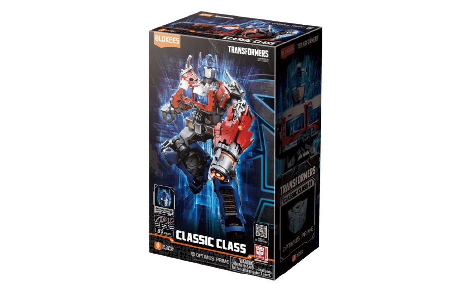 Blokees Model Kits - Transformers (Model Kit) 71141 - Classic Class(CC) 01 - Optimus Prime  （Luminous Eyes）